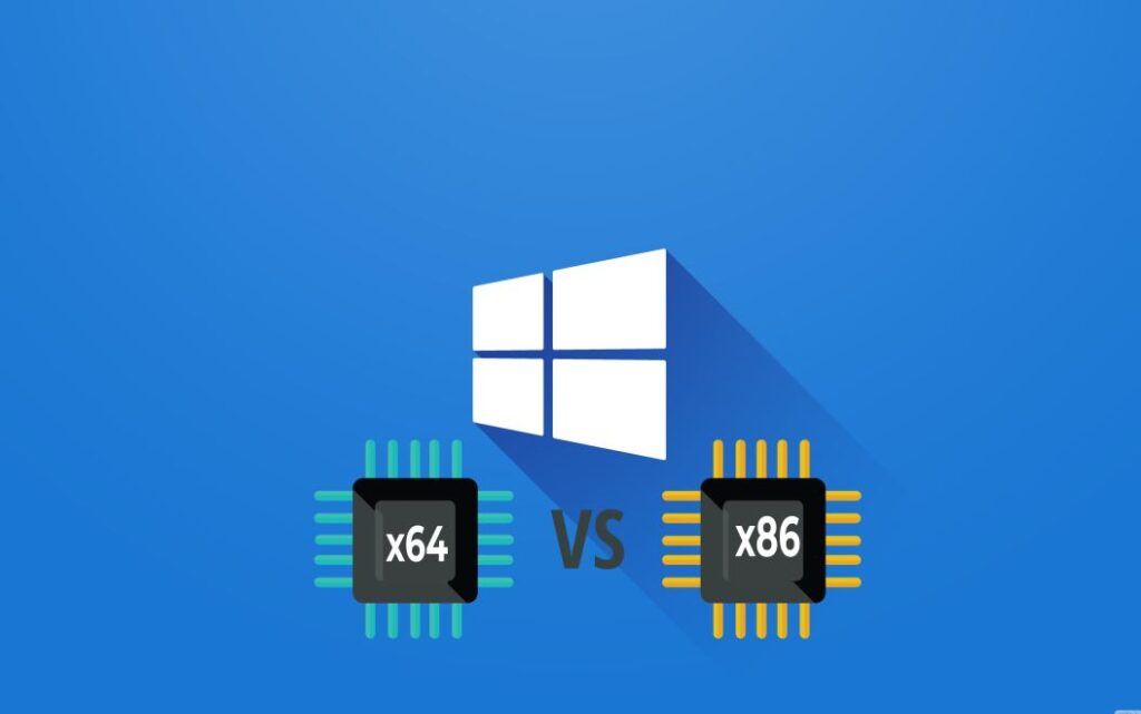 x64 or x86 x 64