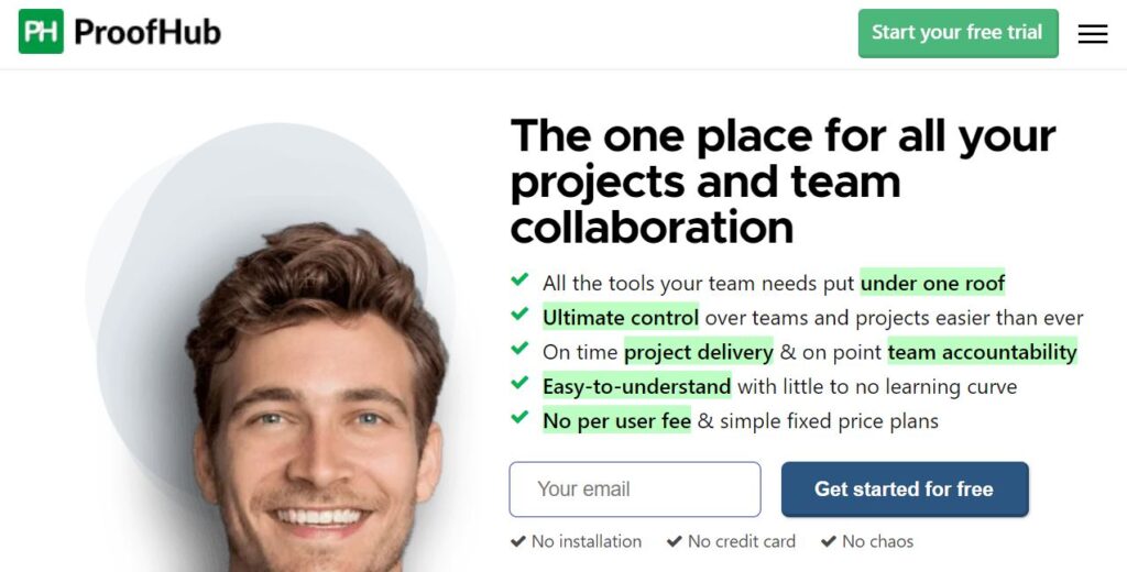 ProofHub, Project Management Tool, Project App
