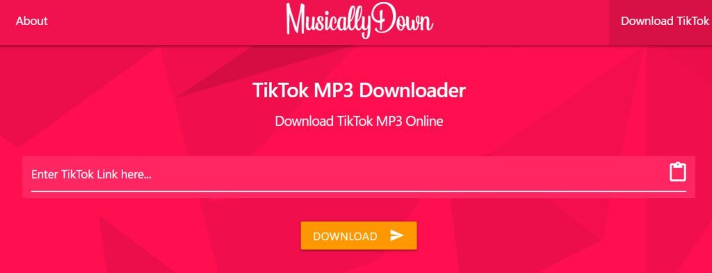 TikTok Mp3, MusicalDown, TikTok No Watermark