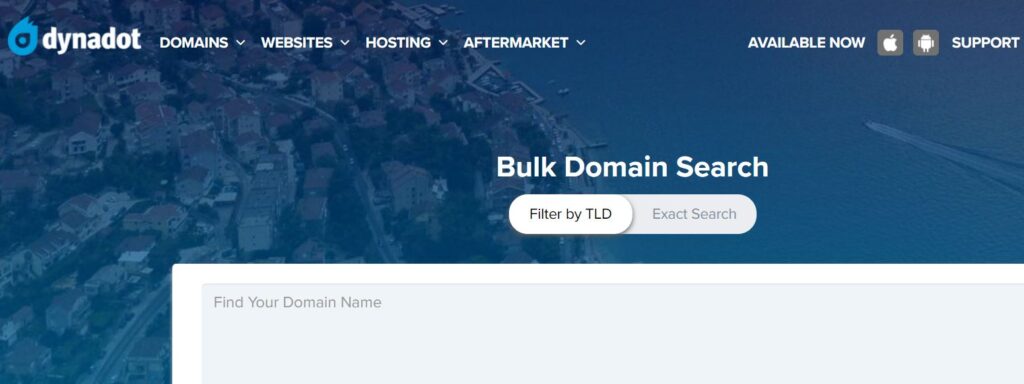 bulk domain search, bulk domain purchase, Name com