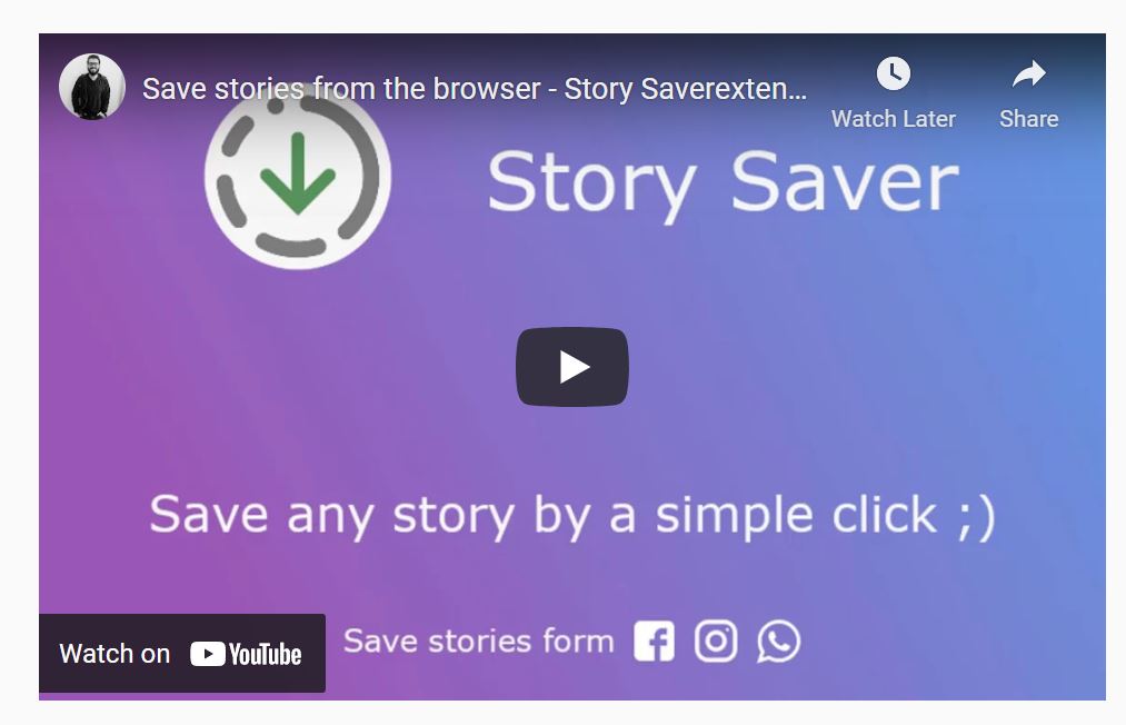 Facebook Story Saver, Facebook Story Download