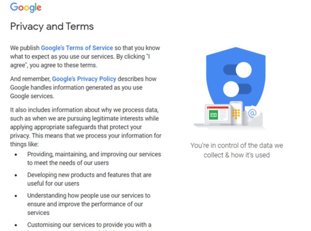 Gmail Privacy, Gmail Account