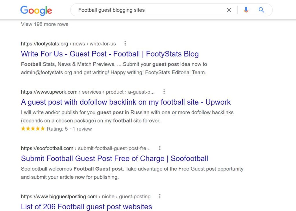 Football guest blogging sites, guest blogging sites