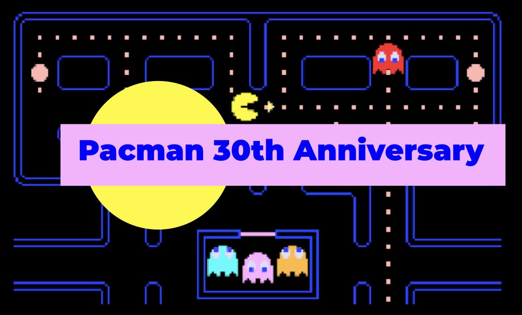 Google Doodles 30th Anniversary of PAC-MAN - 10,000 Points (1P