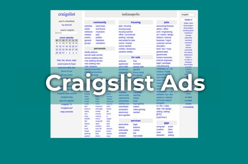 Craigslist Ads