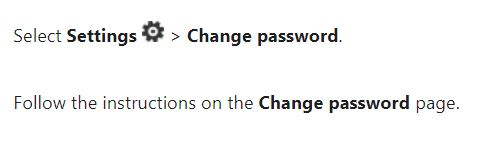 Change Outlook Password on iPhone