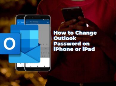How to Change Outlook Password on iPhone, Outlook password