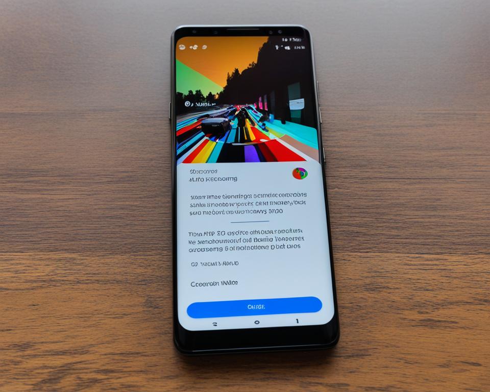 Android 11 screen recording