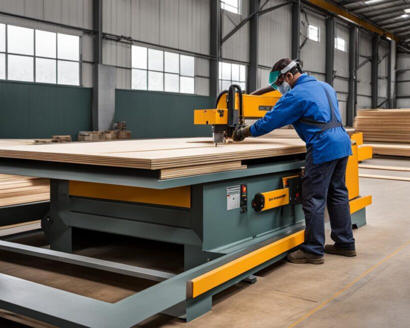 Plywood Cutting Machine