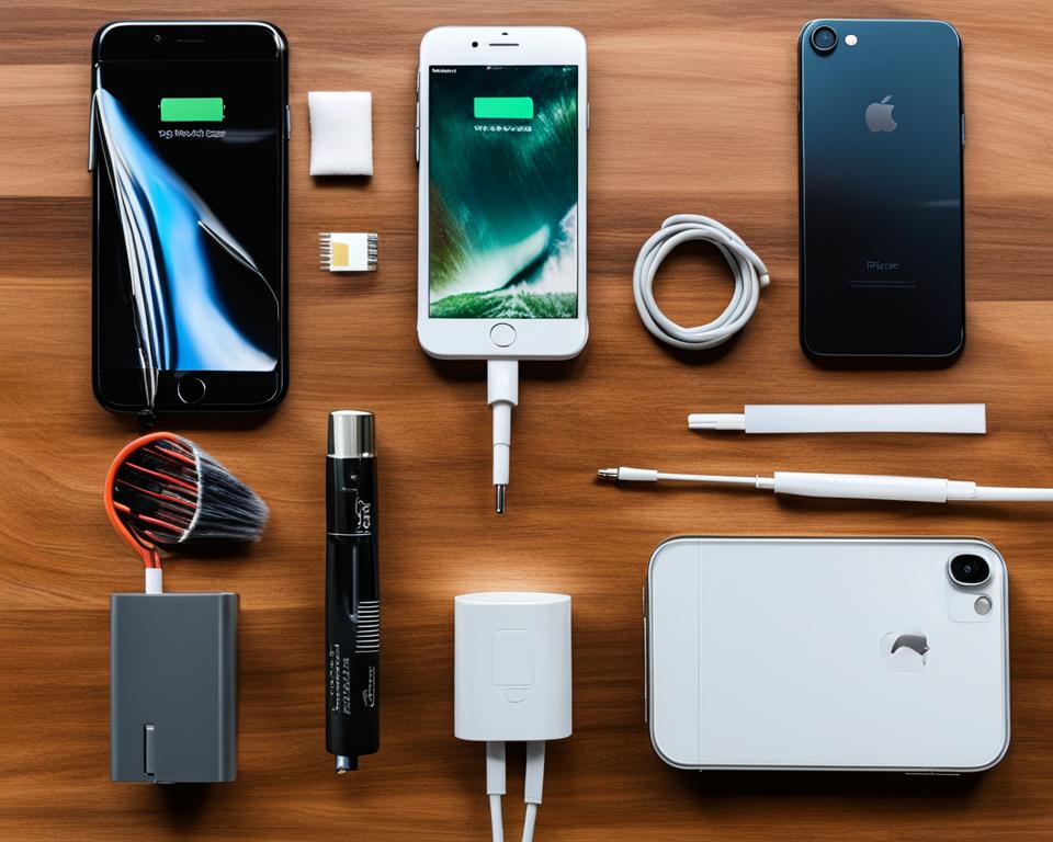 Tools to clean iPhone charging port