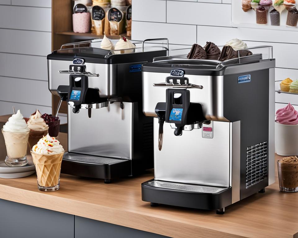 Types of Soft Serve Ice Cream Machines