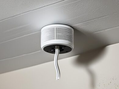 White Wire Hook For HVAC Diffuser