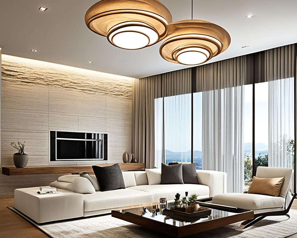 sculptural lighting