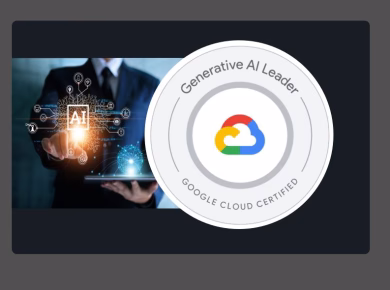 Generative AI Leader certification
