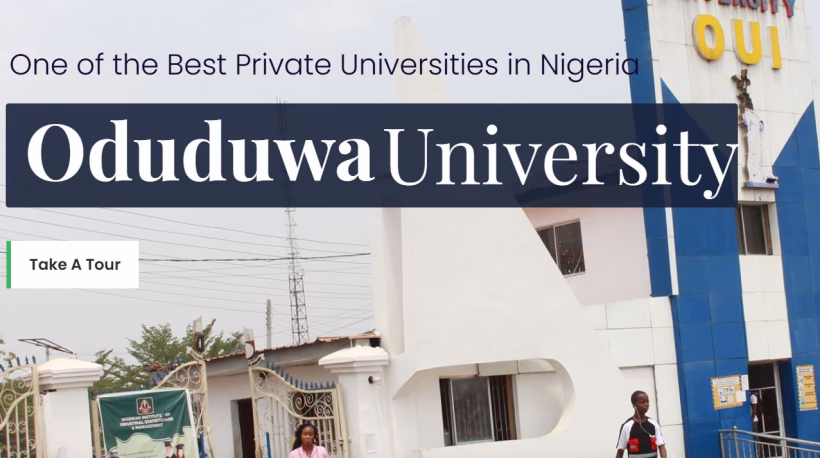 Oduduwa University School Fees